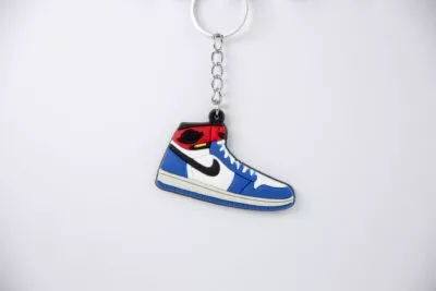 Nike Air Jordan 1 Union LA Storm Blue Sleutelhanger - Rubber - Voorkant