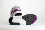 Nike Air Max 1 ’87 Bold Berry (W) - Wit/Berry/Paars/Heren/Dames/Unisex Sneakers – Mesh/Vilt - HF1194-101 - Onderkant