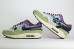 Nike Air Max 1 SP Concepts Mellow – Groen/Blauw/Rood Heren/Dames/Uniseks Sneakers – Canvas - DN1803-300 – Binnenkant