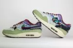 Nike Air Max 1 SP Concepts Mellow – Groen/Blauw/Rood Heren/Dames/Uniseks Sneakers – Canvas - DN1803-300 – Binnenkant