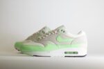 Nike Air Max 1 Essential Vapor Green – Wit/Groen – Heren/Dames/Uniseks Sneakers – Leer/Mesh - FZ5808-107 – Zijkant