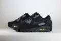 Nike Air Max 90 Black Volt – Zwart/Volt – Heren/Dames/Uniseks Sneakers – Suede/Canvas - FQ2377-001 – Zijkant