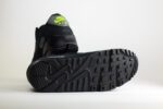 Nike Air Max 90 Black Volt – Zwart/Volt – Heren/Dames/Uniseks Sneakers – Suede/Canvas - FQ2377-001 – Onderkant