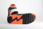 Nike Air Max 90 Safety Orange - Oranje/Zwart/Grijs/Wit Heren/Dames/Unisex Sneakers - Mesh/suède - DM0029-108 - Onderkant