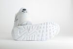 Nike Air Max 90 White Black Outlined Swoosh – Wit/Zwart – Heren/Dames/Unisex Sneakers - Leer/Mesh - HF3835-100 - Onderkant