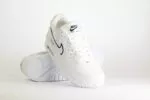 Nike Air Max 90 White Black Outlined Swoosh – Wit/Zwart – Heren/Dames/Unisex Sneakers - Leer/Mesh - HF3835-100 - Voorkant