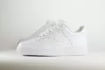 Nike Air Force 1 Low '07 White – Wit – Heren/Dames/Uniseks Sneakers – Leer - CW2288-111 – Zijkant
