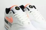 Nike Air Max 1 '87 EA Sports Madden NFL 25 – Wit – Heren/Dames/Uniseks Sneakers – Leer - HQ3503-100 – Bovenkant