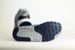 Nike Air Max 1 Essential Navy Grey Royal – Grijs/Blauw – Heren/Dames/Uniseks Sneakers – Leer/Mesh - FZ5808-003 – Onderkant