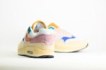 Nike Air Max 1 Tan Lines (W) - Roze/Blauw/Beige/Geel - Heren/Dames/Uniseks Sneakers - Suede/Mesh - FN7200-224 - Achterkant
