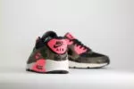 Nike Air Max 90 Camo Pack Sequoia Hyper Pink – Roze/Zwart – Heren/Dames/Uniseks Sneakers – Leer/Mesh - IF1721-300 – achterkant