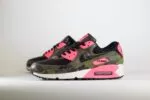 Nike Air Max 90 Camo Pack Sequoia Hyper Pink – Roze/Zwart – Heren/Dames/Uniseks Sneakers – Leer/Mesh - IF1721-300 – Zijkant