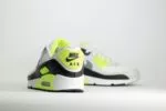 Nike Air Max 90 Gore-Tex Summit White Volt Black Cool Grey – Wit/Geel – Heren/Dames/Uniseks Sneakers – Gore-Tex - FD5810-102 – Achterkant