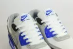 Nike Air Max 90 Hyper Royal – Wit/Blauw – Heren/Dames/Uniseks Sneakers – Suede/Mesh - DM0029-112 – bovenkant