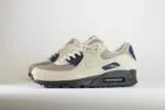 Nike Air Max 90 Light Orewood Brown Black – Beige/Zwart – Heren/Dames/Uniseks Sneakers – Suede/Mesh - IB3077-100 – zijkant