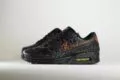 Nike Air Max 90 QS Volcano – Zwart/Oranje – Heren/Dames/Uniseks Sneakers – Leer - HF3248-001 – Zijkant
