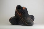 Nike Air Max 90 QS Volcano – Zwart/Oranje – Heren/Dames/Uniseks Sneakers – Leer - HF3248-001 – voorkant