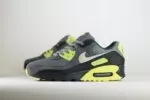 Nike Air Max 90 Smoke Grey Light Lemon Twist – Grijs/Geel – Heren/Dames/Uniseks Sneakers – Suede/Mesh - DM0029-012 – Zijkant