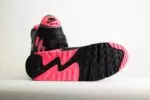 Nike Air Max 90 Wolf Grey Hyper Pink – Grijs/Roze – Heren/Dames/Uniseks Sneakers – Suede/Mesh - DM0029-010 – Onderkant