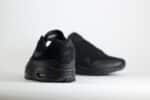 Nike Air Max 1 Essential Triple Black – Zwart – Heren/Dames/Uniseks Sneakers – Leer/Mesh - FZ5808-006 – Achterkant