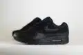 Nike Air Max 1 Essential Triple Black – Zwart – Heren/Dames/Uniseks Sneakers – Leer/Mesh - FZ5808-006 – Zijkant