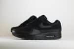 Nike Air Max 1 Essential Triple Black – Zwart – Heren/Dames/Uniseks Sneakers – Leer/Mesh - FZ5808-006 – Zijkant