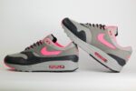 Nike Air Max 1 SP HUF Pink Pow – Grijs/Roze– Heren/Dames/Uniseks Sneakers – Leer - HF3713-003 – Binnenkant