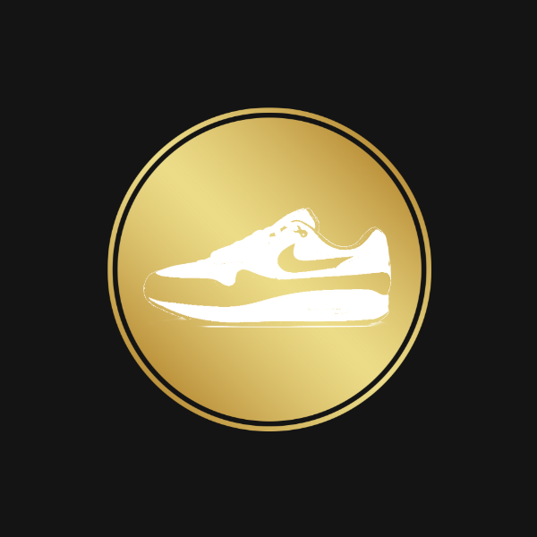 loyaliteitsprogramma badge - zwarte achtergrond - goud