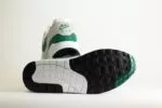 Nike Air Max 1 Anniversary Green – Wit/Groen – Heren/Dames/Uniseks Sneakers – Vilt/Mesh - DC1454-100 – Onderkant