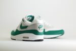 Nike Air Max 1 Anniversary Green – Wit/Groen – Heren/Dames/Uniseks Sneakers – Vilt/Mesh - DC1454-100 – Achterkant