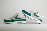 Nike Air Max 1 Anniversary Green – Wit/Groen – Heren/Dames/Uniseks Sneakers – Vilt/Mesh - DC1454-100 – Binnenkant