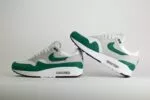 Nike Air Max 1 Anniversary Green – Wit/Groen – Heren/Dames/Uniseks Sneakers – Vilt/Mesh - DC1454-100 – Binnenkant
