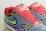 Nike Air Max 1 SP Concepts Far Out (Special Box) – Paars/Blauw – Heren/Dames/Uniseks Sneakers – Denim/Canvas - DN1803-500 –Bovenkant
