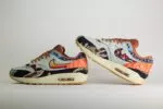 Nike Air Max 1 SP Concepts Heavy – Blauw/Groen – Heren/Dames/Uniseks Sneakers – Denim/Canvas - DN1803-900 – Binnenkant