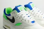 Nike Air Max 1 DNA CH.1 Pack Huarache Green Royal – Wit/Groen – Heren/Dames/Uniseks Sneakers – Leer/Kunststof - AR3863-100 – Bovenkant