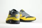 Nike Air Max 1 Essential Batman 2.0 - Geel/Grijs/Zwart - Heren/Dames/Uniseks Sneakers - Leer/Suede/Mesh - FZ5808-014 - Achterkant