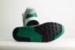 Nike Air Max 1 Essential Evergreen Aura – Wit/Groen – Heren/Dames/Uniseks Sneakers – Leer/Mesh - FZ5808-016 – Onderkant