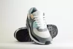 Nike Air Max 90 Cool Grey Pure Platinum Black - Grijs/Blauw/Zwart/Wit - Heren/Dames/Uniseks Sneakers - Leer/Mesh - IB7674-001 - Voorkant