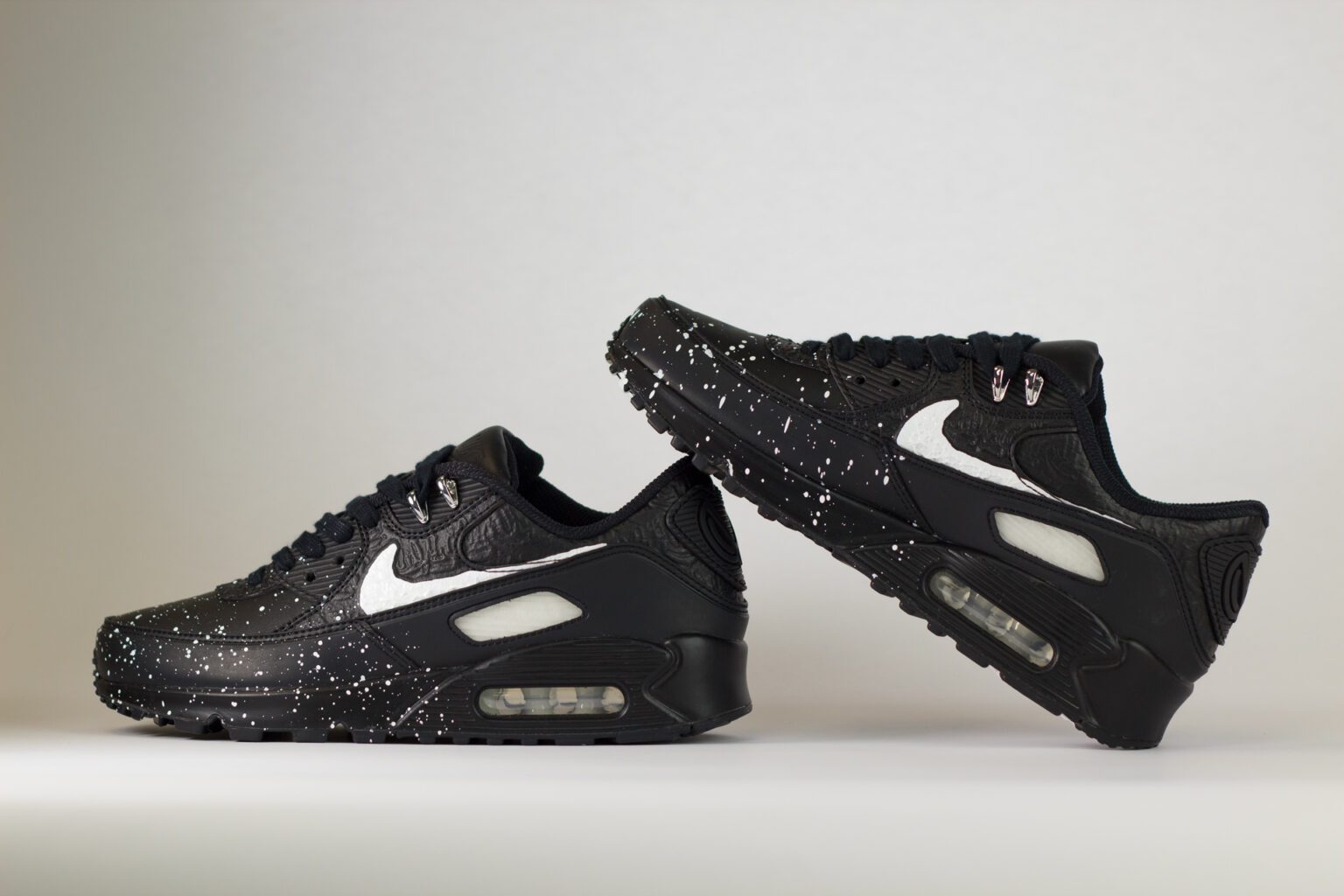 Nike Air Max 90 Slawn Black - Zwart/Wit - Heren/Dames/Uniseks Sneakers - Leer - FD6492-001 - Binnenkant