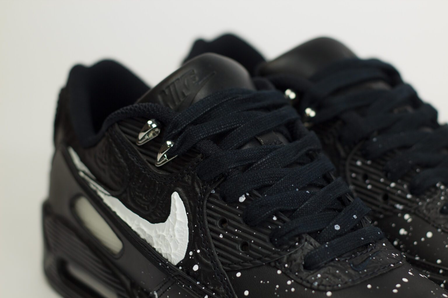 Nike Air Max 90 Slawn Black - Zwart/Wit - Heren/Dames/Uniseks Sneakers - Leer - FD6492-001 - Bovenkant