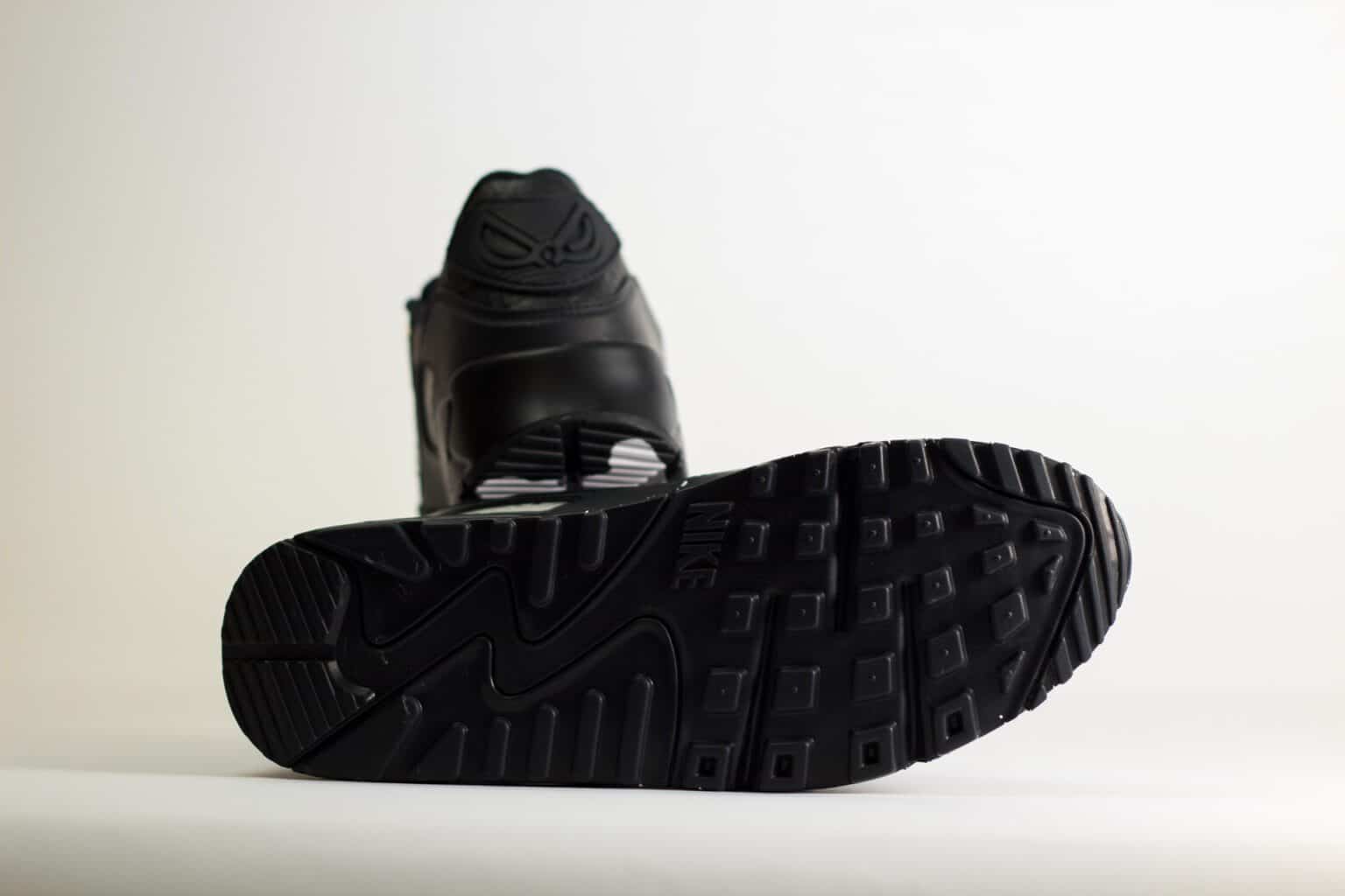 Nike Air Max 90 Slawn Black - Zwart/Wit - Heren/Dames/Uniseks Sneakers - Leer - FD6492-001 - Onderkant