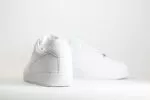Nike Air Force 1 Low Premium Triple White – Wit – Heren/Dames/Uniseks Sneakers – Leer – IM3078-100 – Achterkant