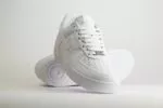 Nike Air Force 1 Low Premium Triple White – Wit – Heren/Dames/Uniseks Sneakers – Leer – IM3078-100 – Voorkant