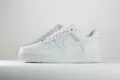 Nike Air Force 1 Low Premium Triple White – Wit – Heren/Dames/Uniseks Sneakers – Leer – IM3078-100 – Zijkant