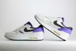 Nike Air Max 1 DNA CH.1 Pack Purple Punch – Wit/Paars/Zwart – Heren/Dames/Uniseks Sneakers – Leer/Kunststof - AR3863-101 – Binnenkant