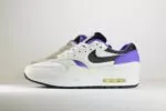 Nike Air Max 1 DNA CH.1 Pack Purple Punch – Wit/Paars/Zwart – Heren/Dames/Uniseks Sneakers – Leer/Kunststof - AR3863-101 – Zijkant