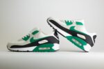 Nike Air Max 90 Malachite – Wit/Groen – Heren/Dames/Uniseks Sneakers – Leer/Mesh – FB9658-102 – Binnenkant