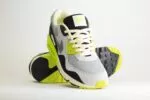 Nike Air Max 90 SP Patta Waves Cyber – Zilver/Groen/Grijs/Zwart – Heren/Dames/Uniseks Sneakers – Leer/Mesh – HF8814-001 – Voorkant