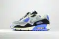 Nike Air Max 90 SP Patta Waves Sapphire – Zilver/Paars/Grijs/Zwart – Heren/Dames/Uniseks Sneakers – Leer/Mesh – HF8814-002 – Zijkant