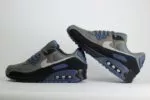 Nike Air Max 90 Smoke Grey Diffused Blue – blauw/grijs – Heren/Dames/Uniseks Sneakers – Leer/Mesh – IB6392-001 – Binnenkant